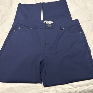 Stylish Blue Pants by Tempo Paris Size 8